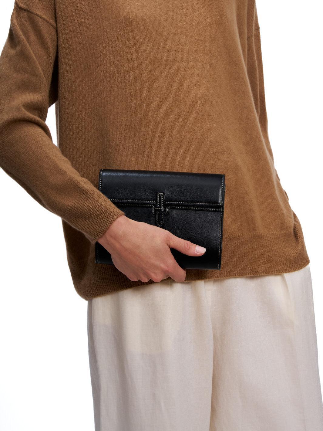 The Small Soft Clutch in Nappa Product Image