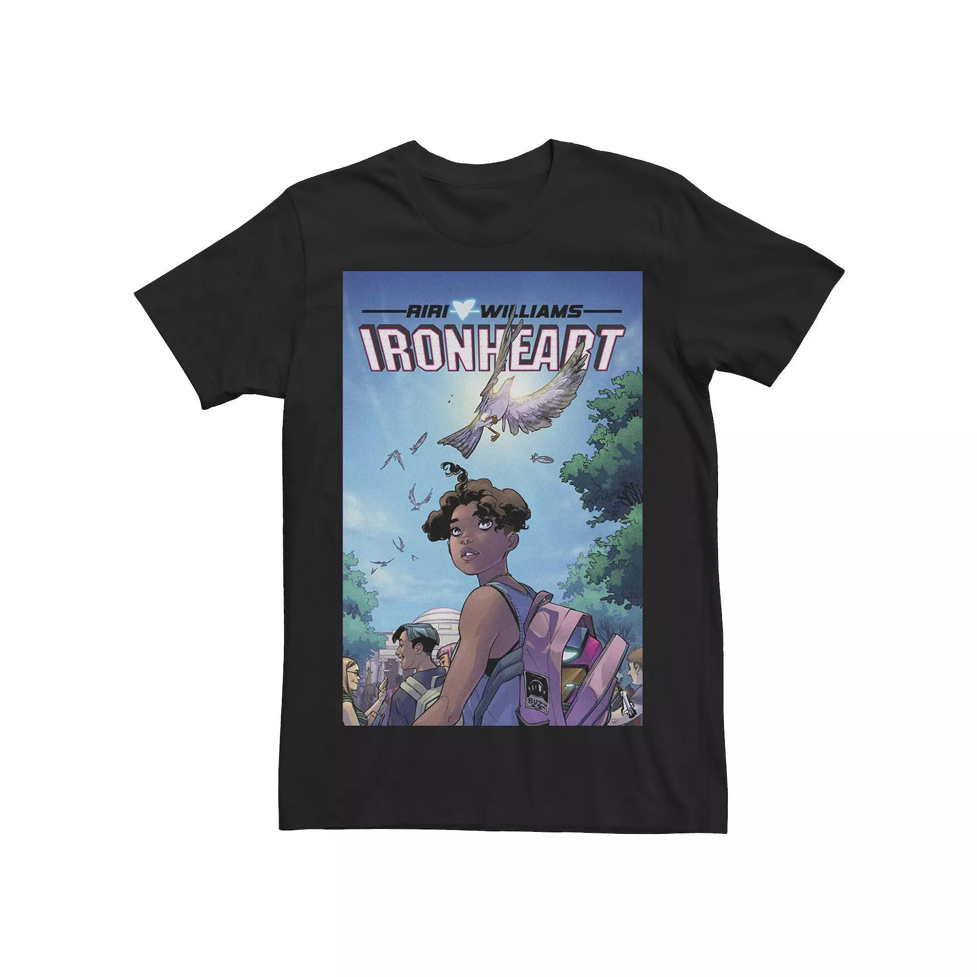 Men's Marvel Ironheart Kidnapping Of Daija Comic Book Cover Tee,  Product Image