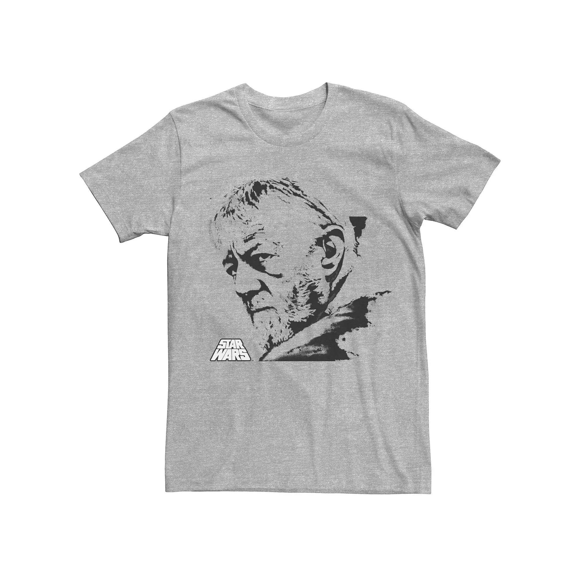 Men's Star Wars Obi Wan Vintage Portrait Graphic Tee,  Product Image