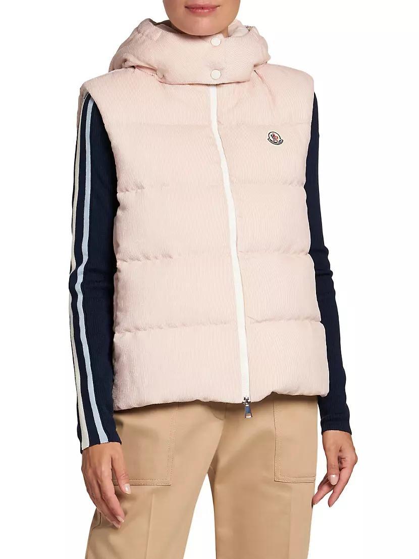 Agelao Corduroy Puffer Vest Product Image