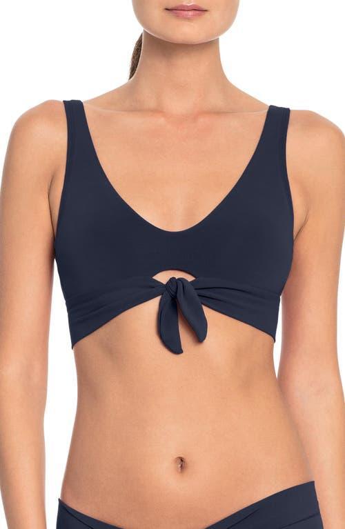 Womens Ava Elongated Scoop Neck Bikini Top Product Image