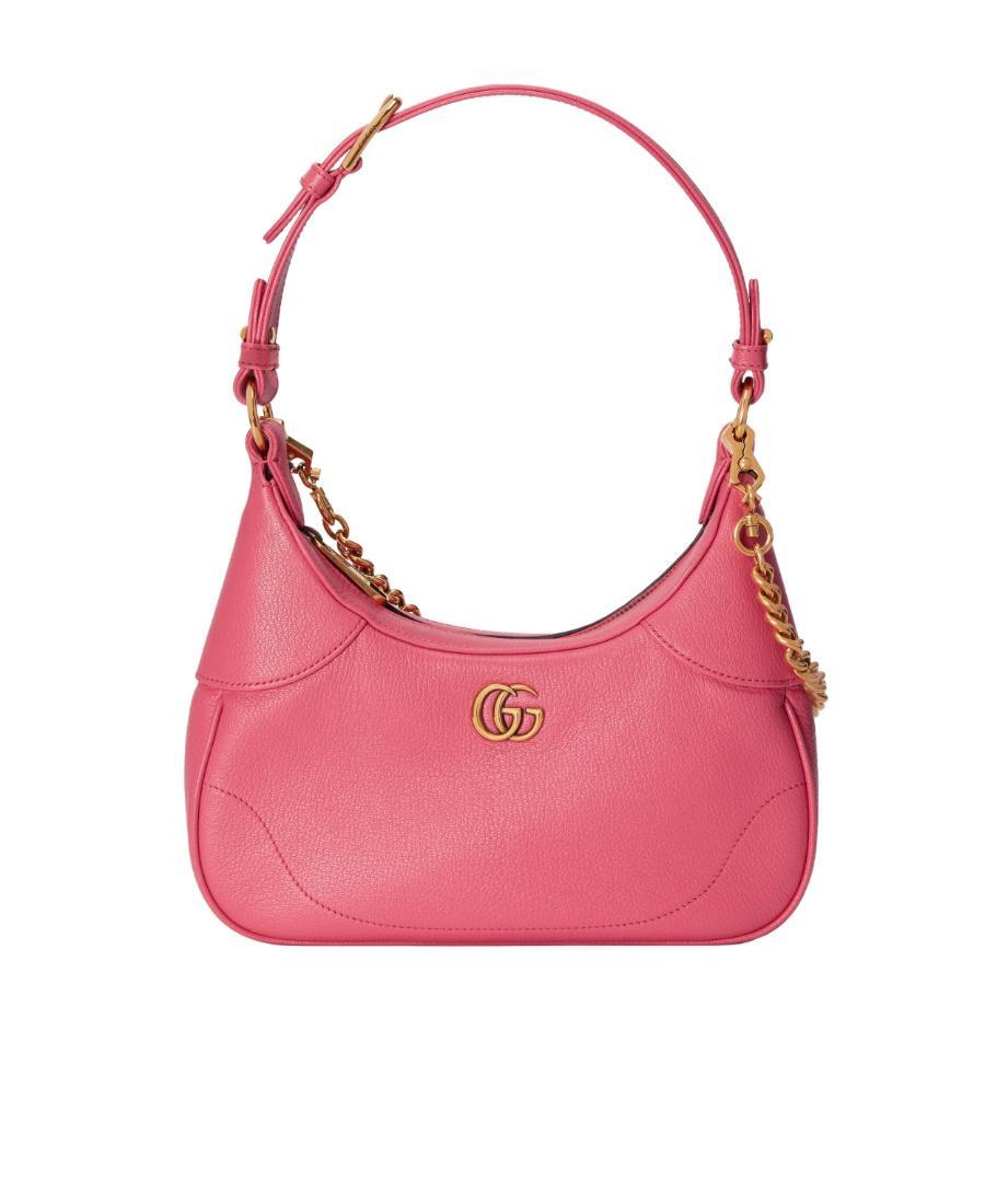 GUCCI Aphrodite Small Shoulder Bag In Pink Product Image