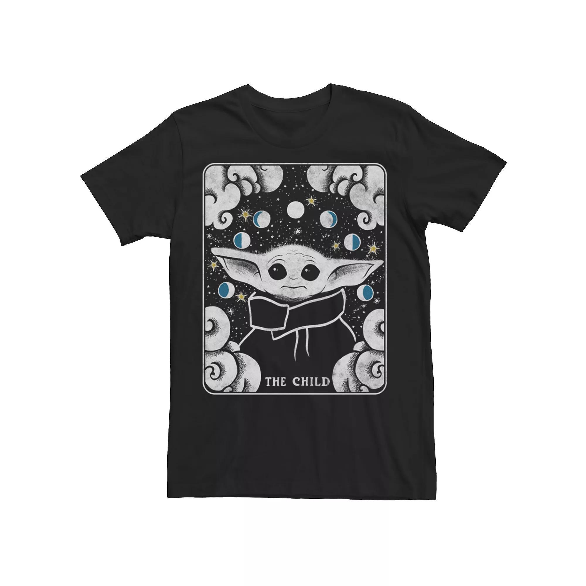 Men's Star Wars The Mandalorian The Child Card Tee,  Product Image