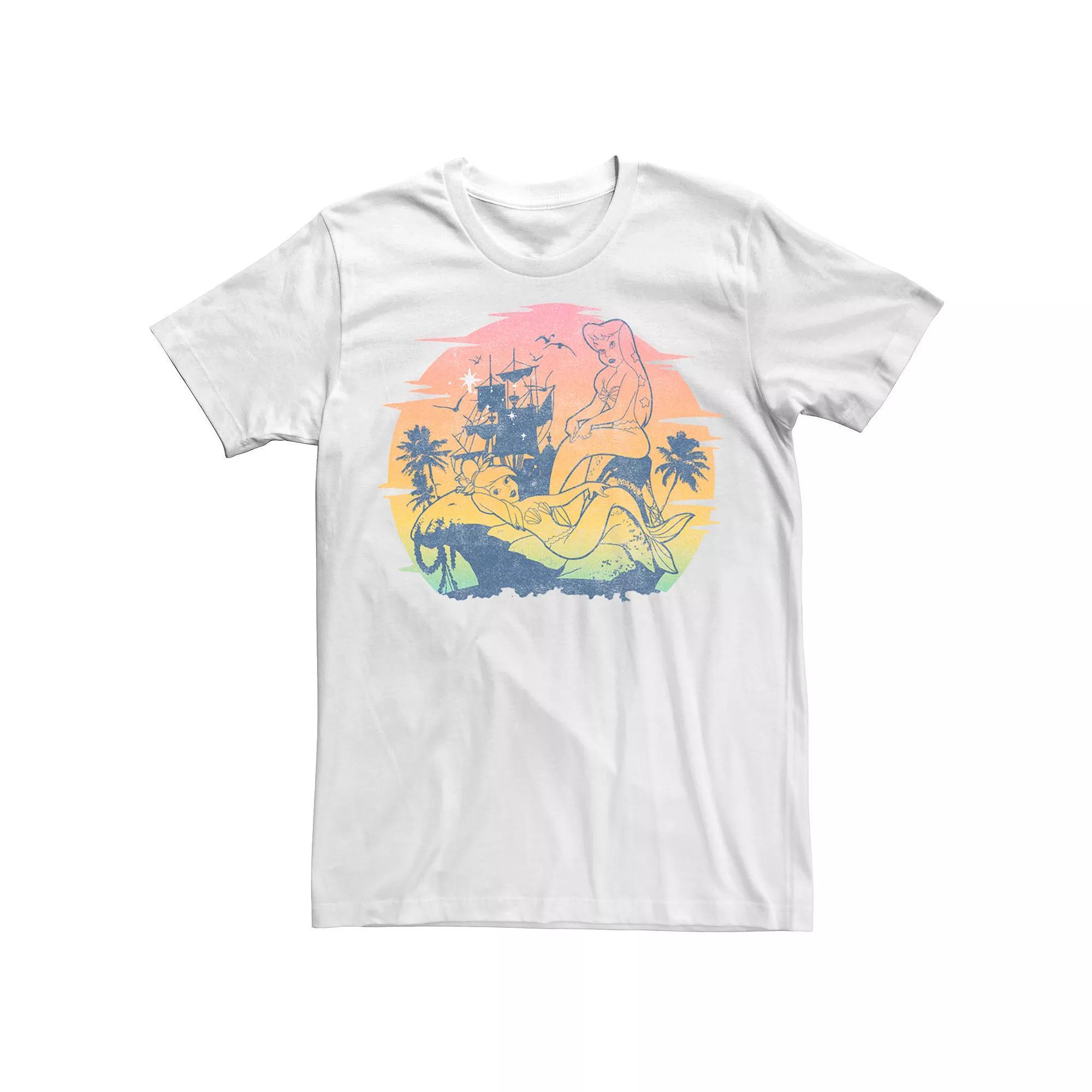Disney's Peter Pan Mermaid Lagoon Men's Tee,  Product Image