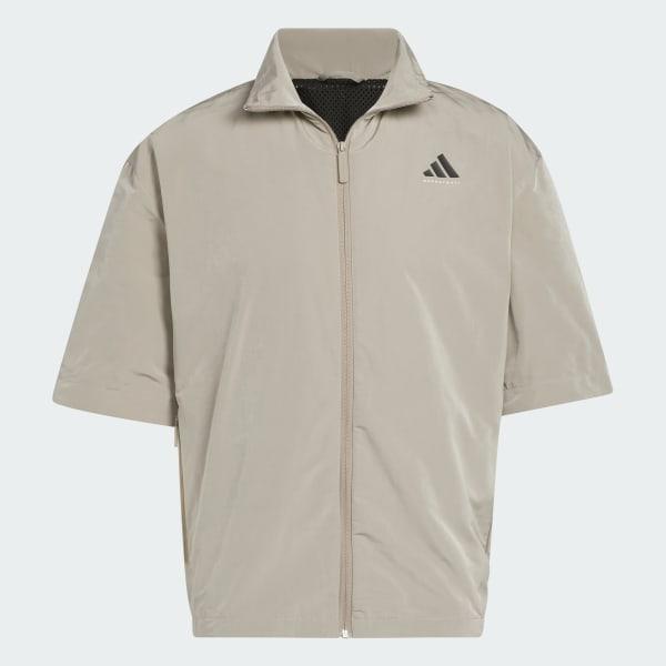 adidas Basketball Full-Zip Shooting Shirt (Gender Neutral) Product Image