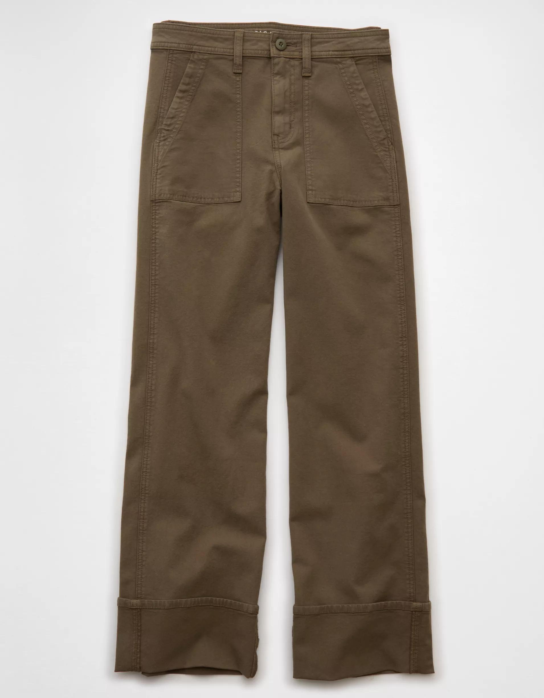AE Stretch High-Waisted Stovepipe Pant Product Image