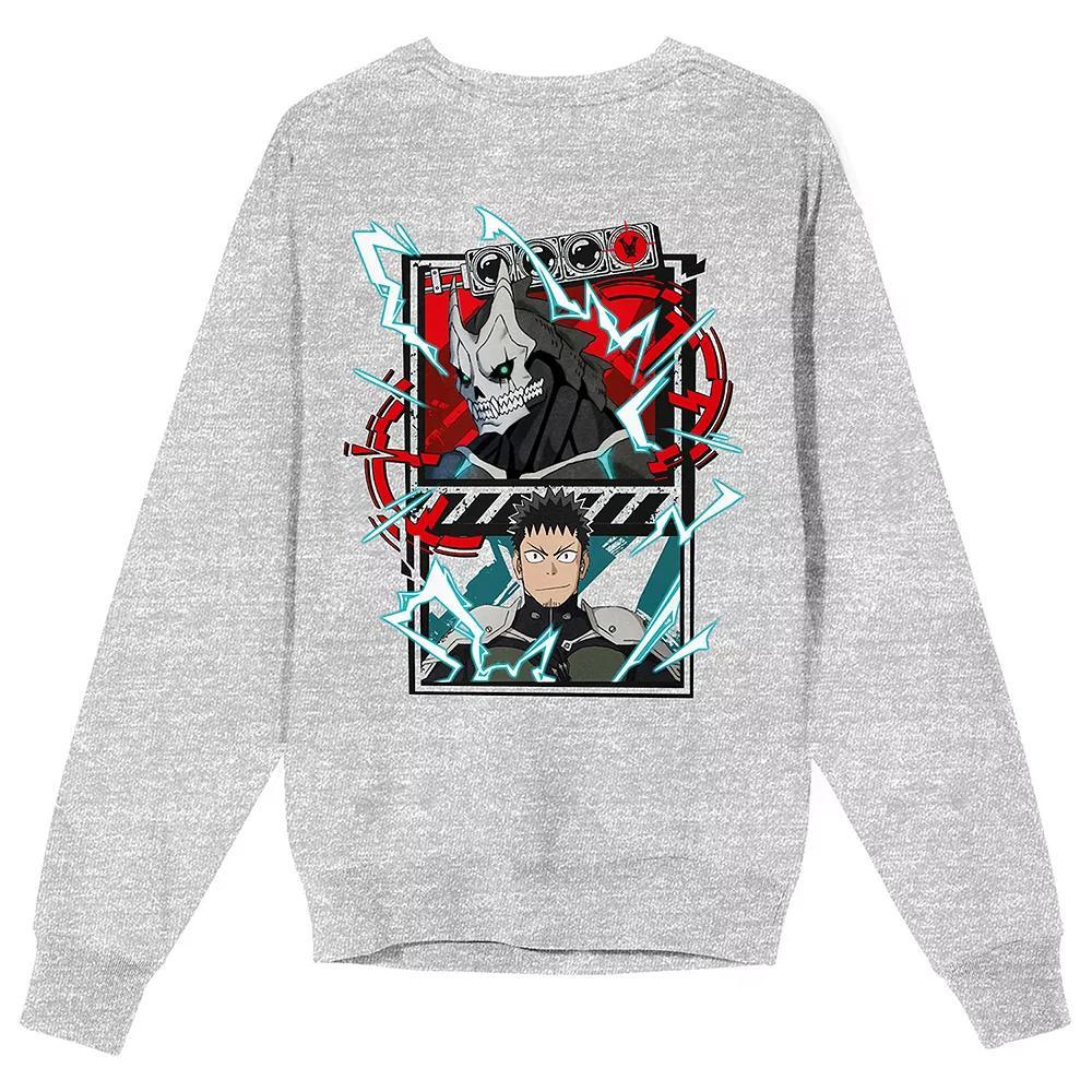 Men's Kaiju No. 8 Kafka Hibini Long Sleeve Graphic Tee, Size: XL, Gray Product Image