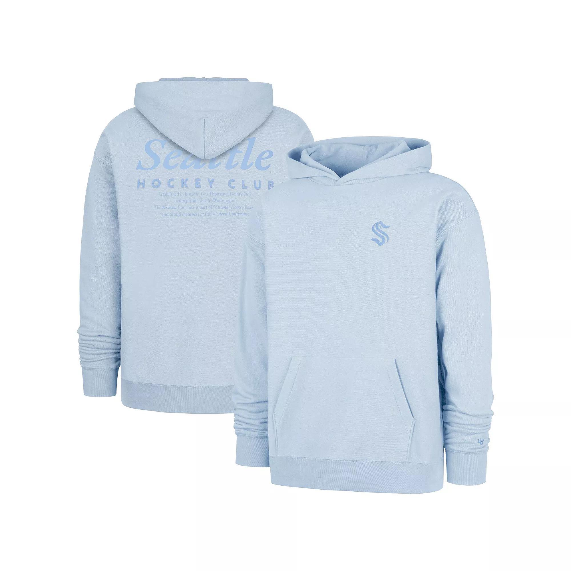 Men's '47 Light Blue Colorado Avalanche Foundation Pullover Hoodie,  Product Image