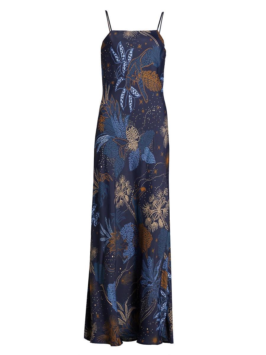 Womens Night Jungle Slip Maxi Dress Product Image