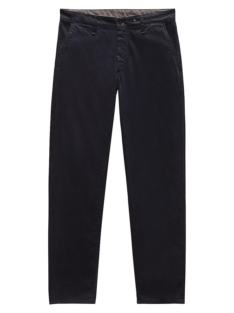 Mens Stretch-Cotton Straight-Leg Chino Pants Product Image