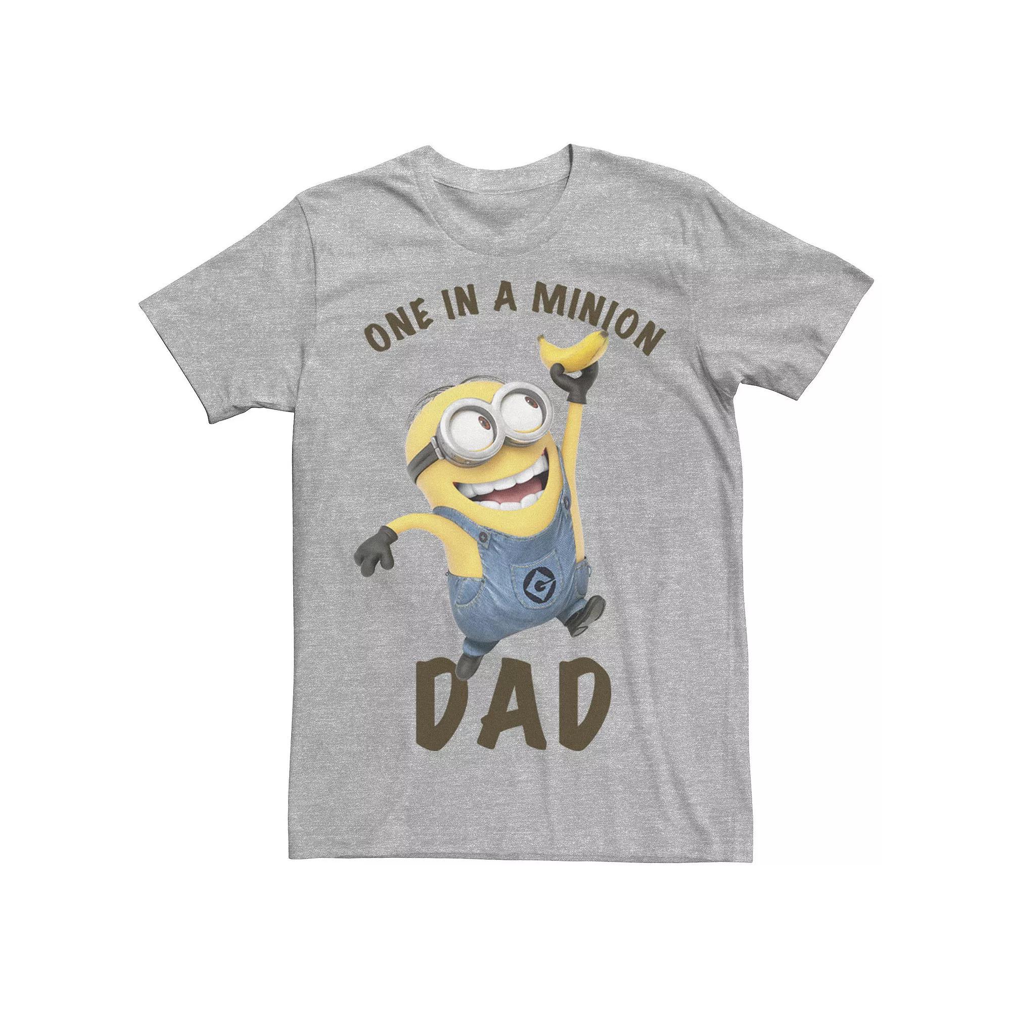 Men's Despicable Me Minions 'Tis The Season To Be Jolly Banana Tee, Size: Large, Natural Product Image