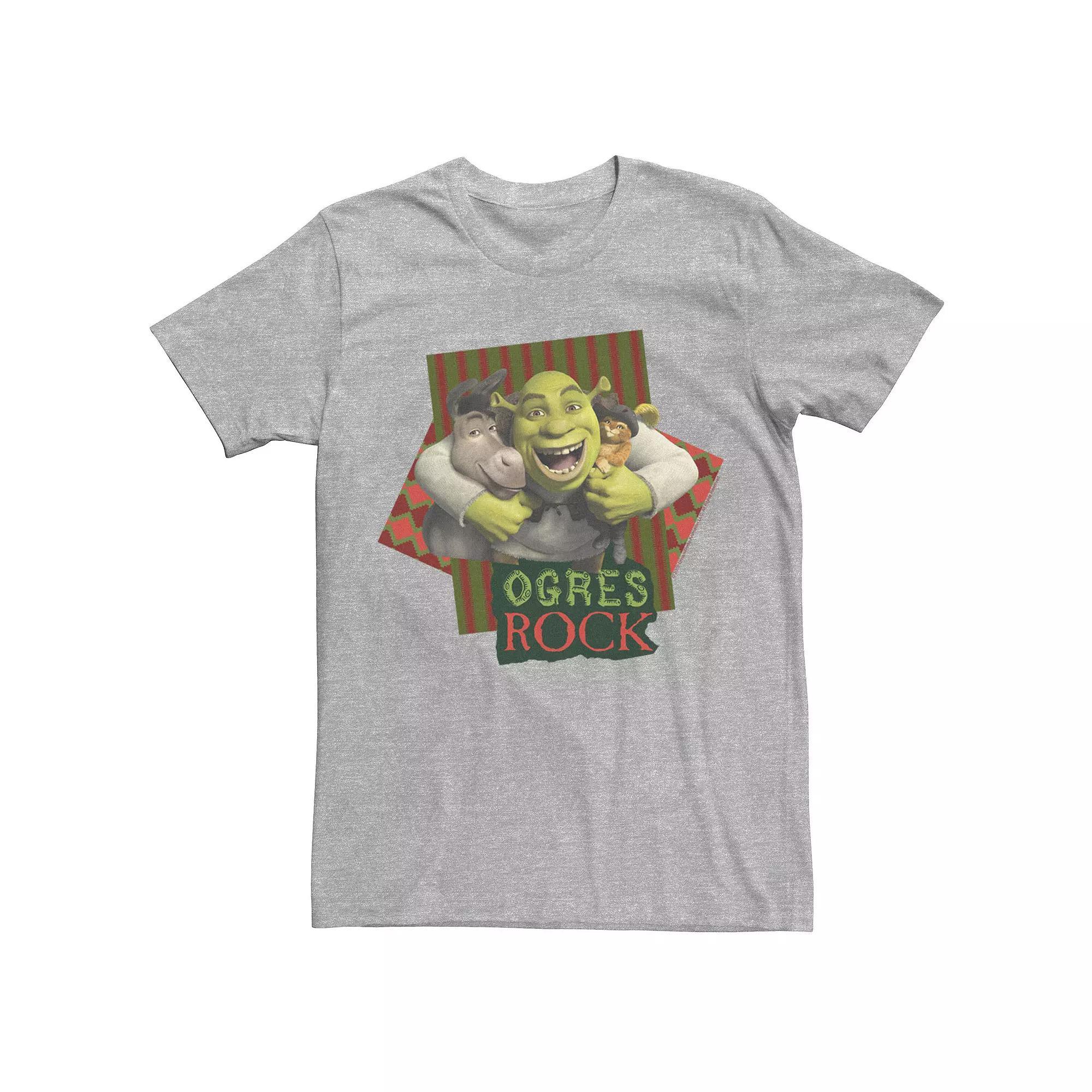 Men's Shrek The Third Ogres Rock Best Friends Tee,  Product Image