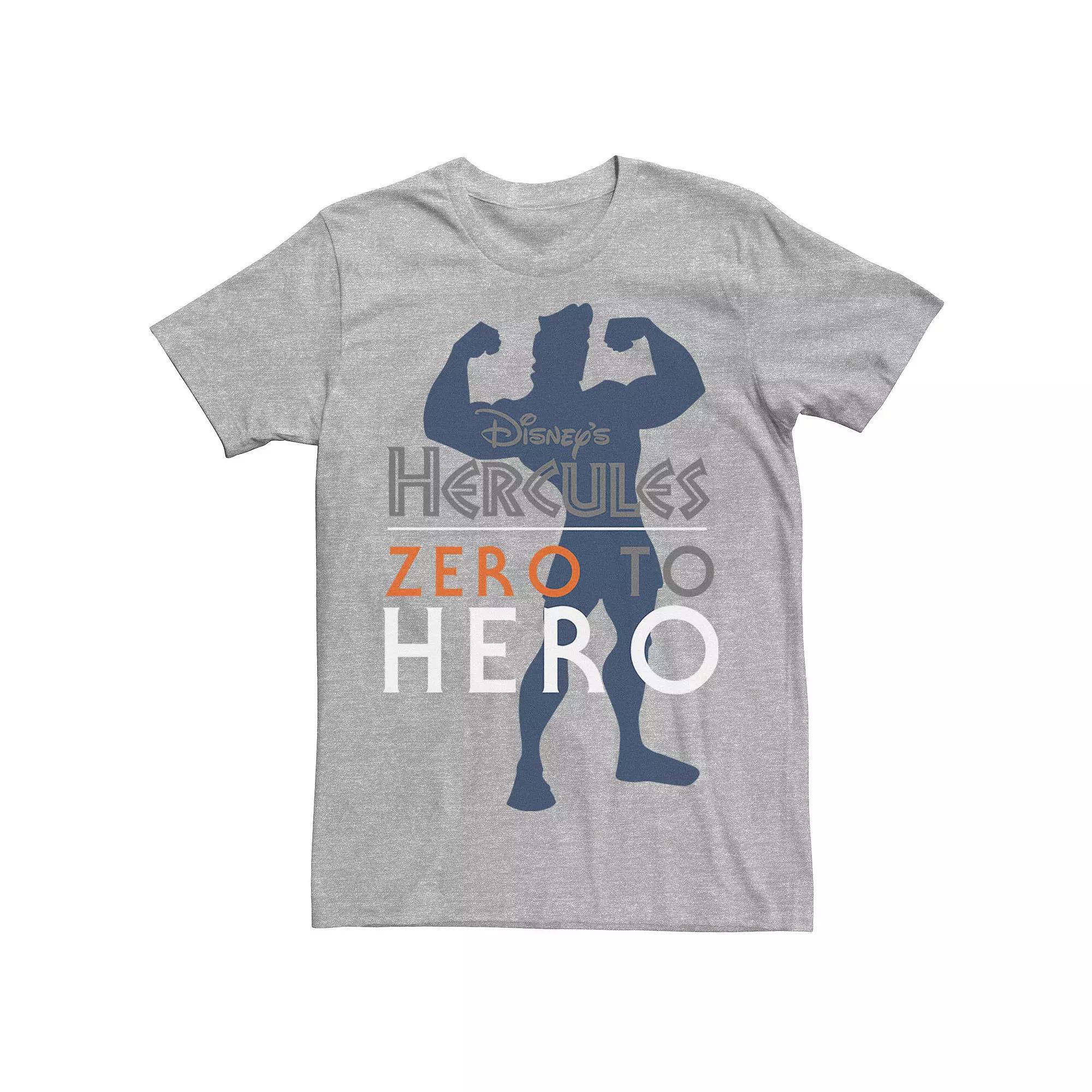 Disney's Hercules Men's Zero To Hero Silhouette Tee,  Product Image