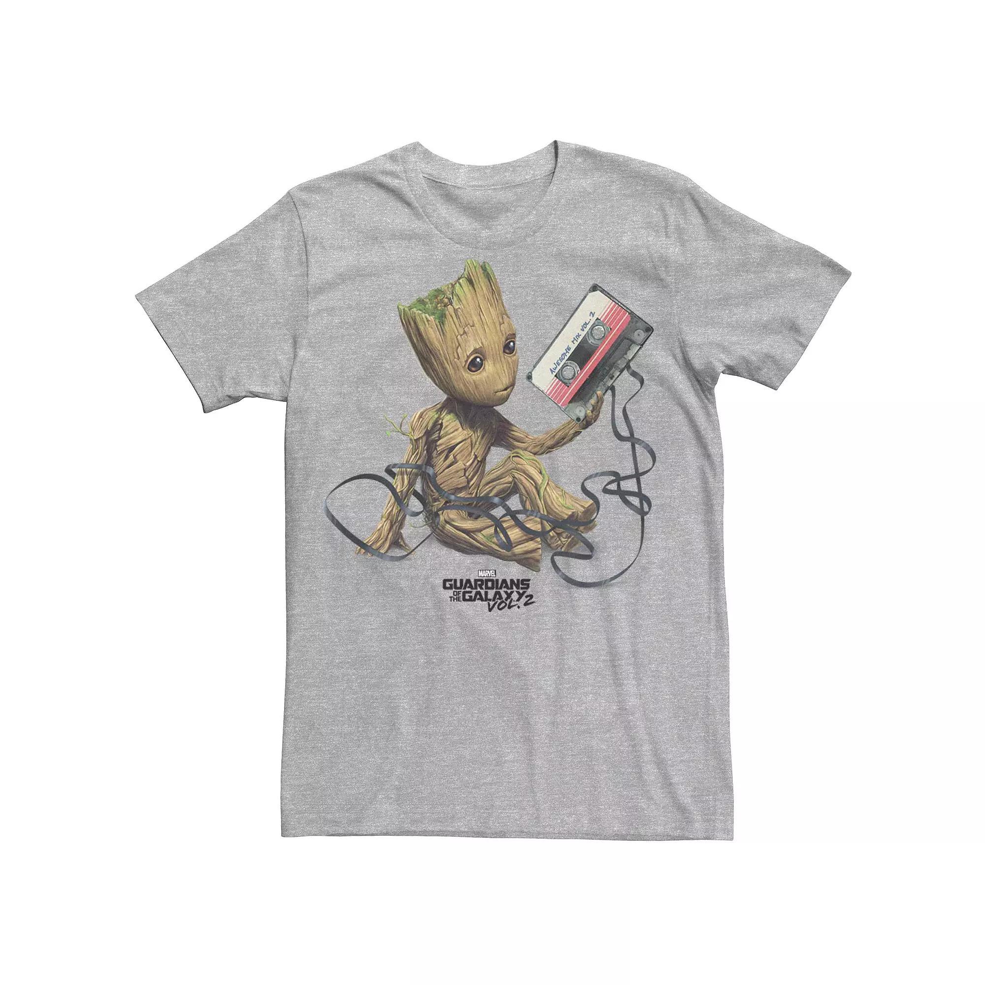 Men's Marvel Guardians of The Galaxy Groot Tape Tee,  Product Image