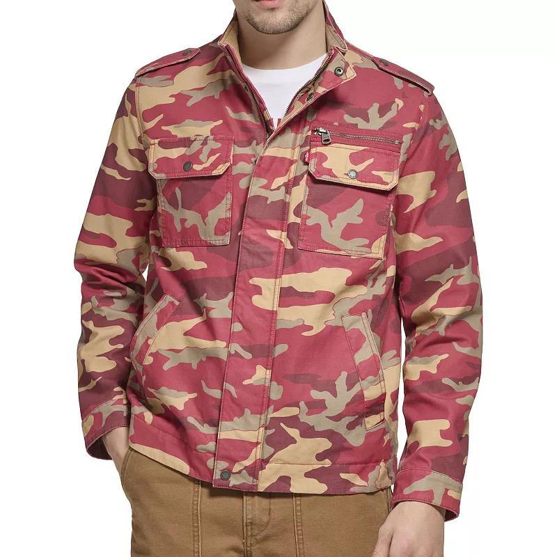 Men's Levi's® Cotton Trucker Jacket, Size: XXL, Dessert Camouflage Product Image