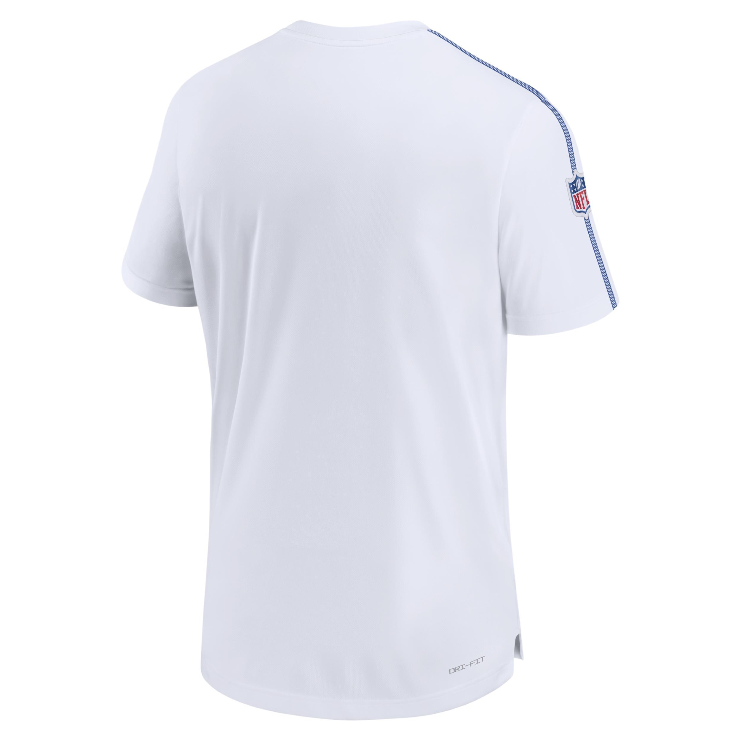 New England Patriots Sideline Coach Nike Mens Dri-FIT NFL Top | 02ES481MQ8K-TSY Product Image