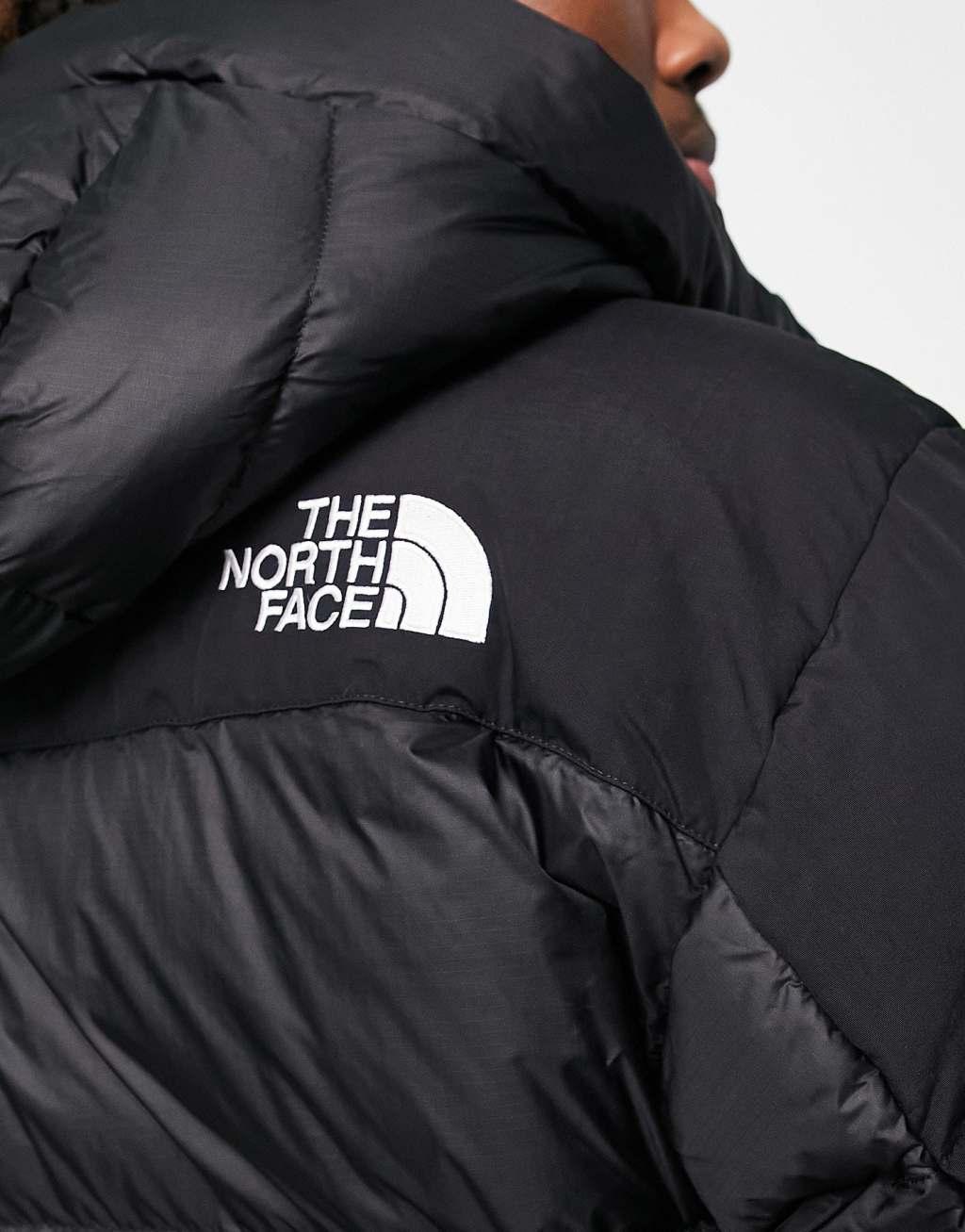 The North Face Himalayan insulated down track jacket in black Product Image