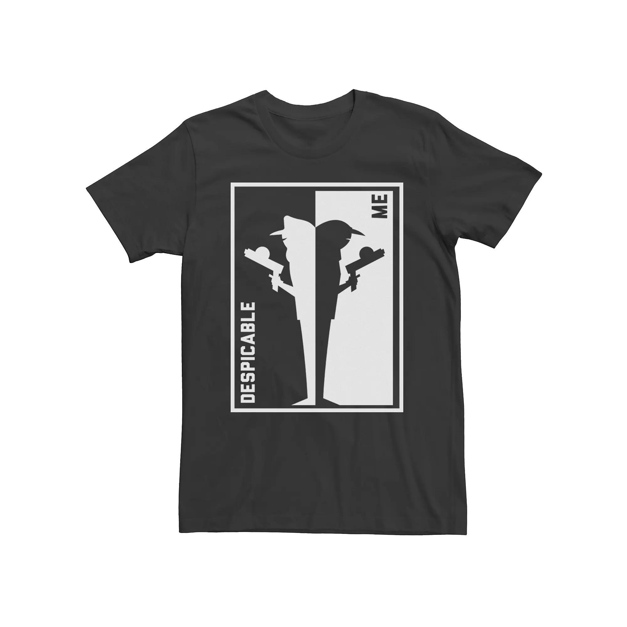 Mens Despicable Me Gru Spy VS. Villain Poster Tee Product Image