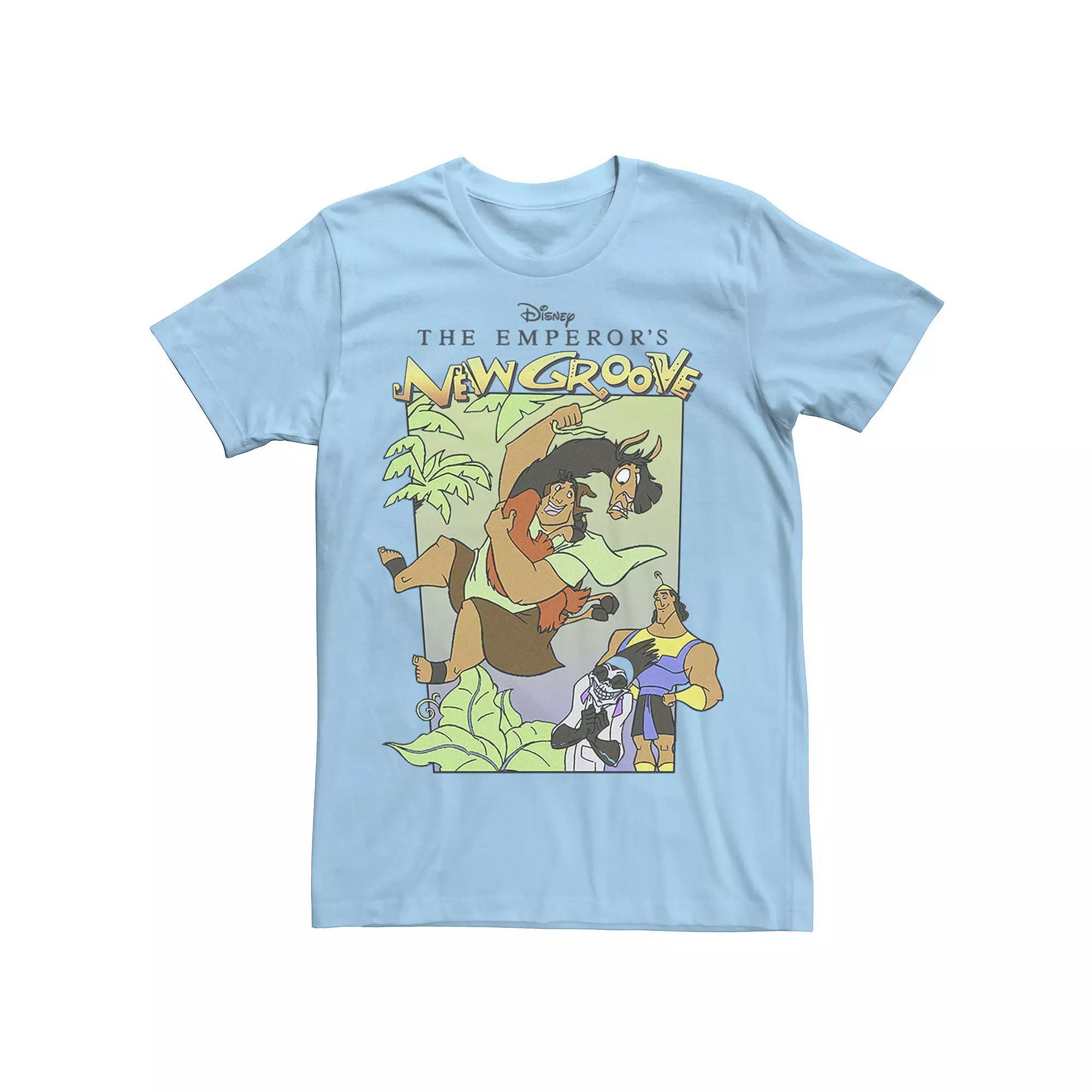 Disney's The Emperor's New Groove Men's Swing Tee, Size: XXL, Light Blue Product Image