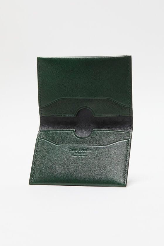 Folded leather wallet Product Image