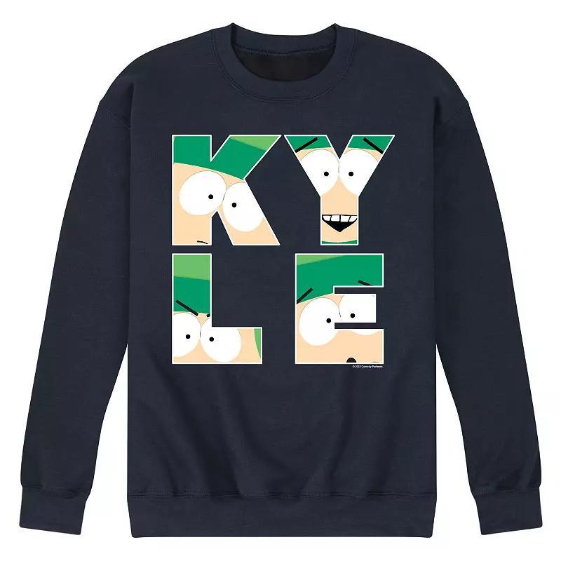 Men's South Park Kyle Fleece Sweatshirt, Size: Small, Black Product Image