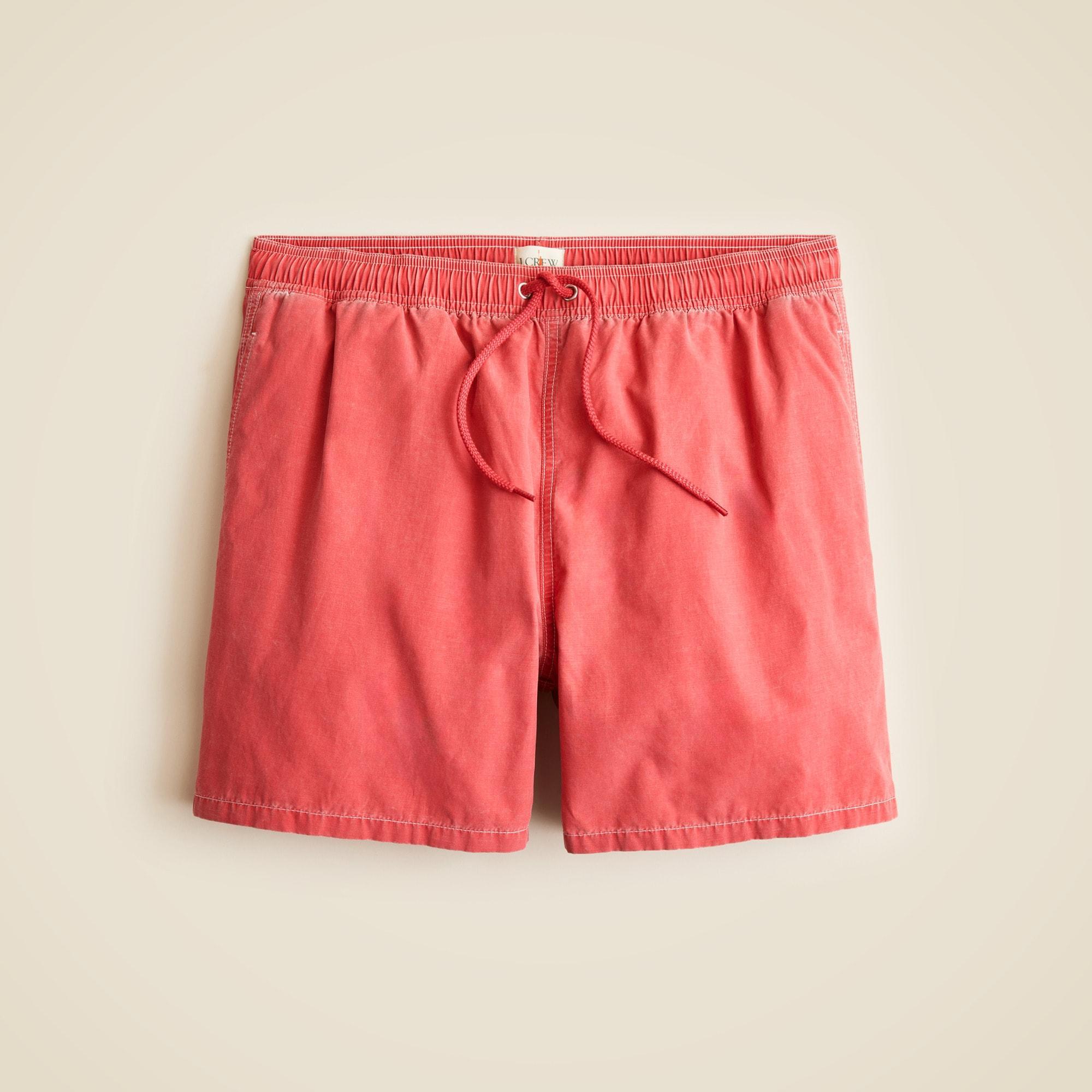 5" pigment-dyed swim trunk Product Image