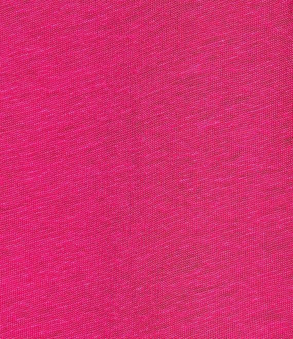 Eileen Fisher Organic Linen Jersey Scoop Neck Sleeveless Dress Product Image