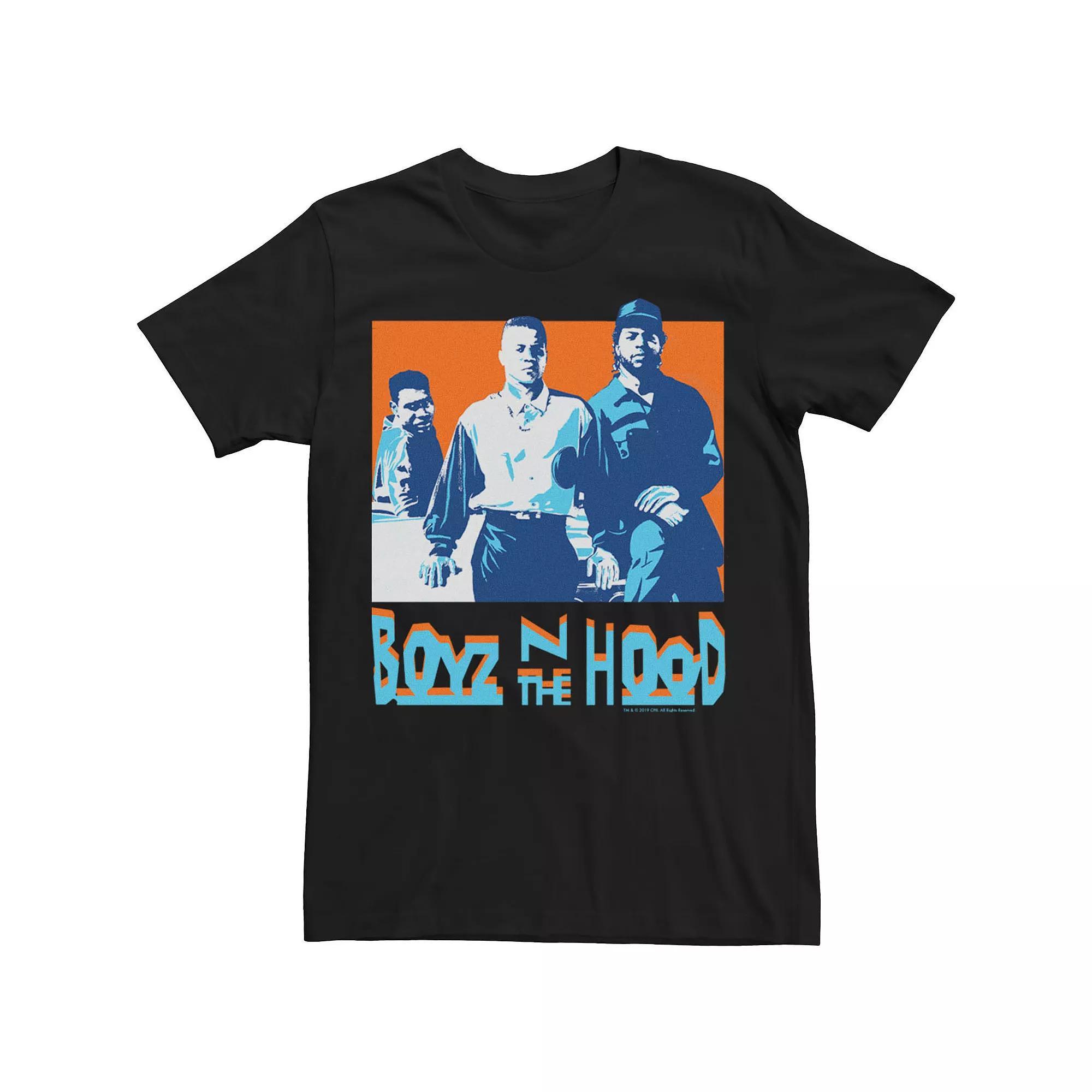 Men's Boyz In The Hood The Boyz Logo Tee, Size: Large, Black Product Image