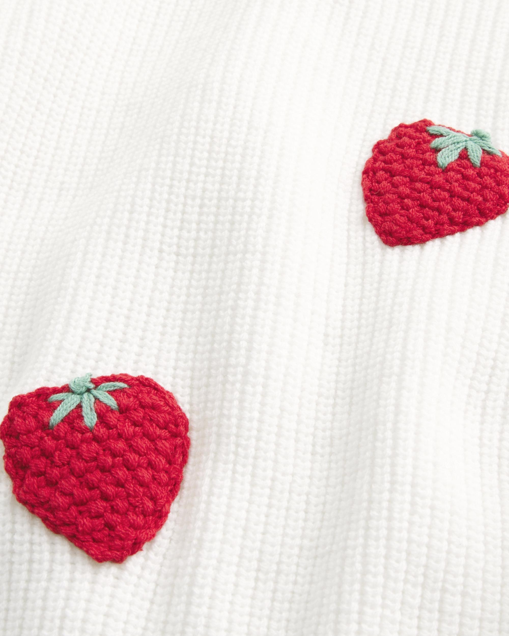 Easy Heart Graphic Off-the-Shoulder Sweater Product Image