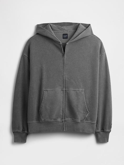 Heavyweight Oversized Zip Hoodie Product Image