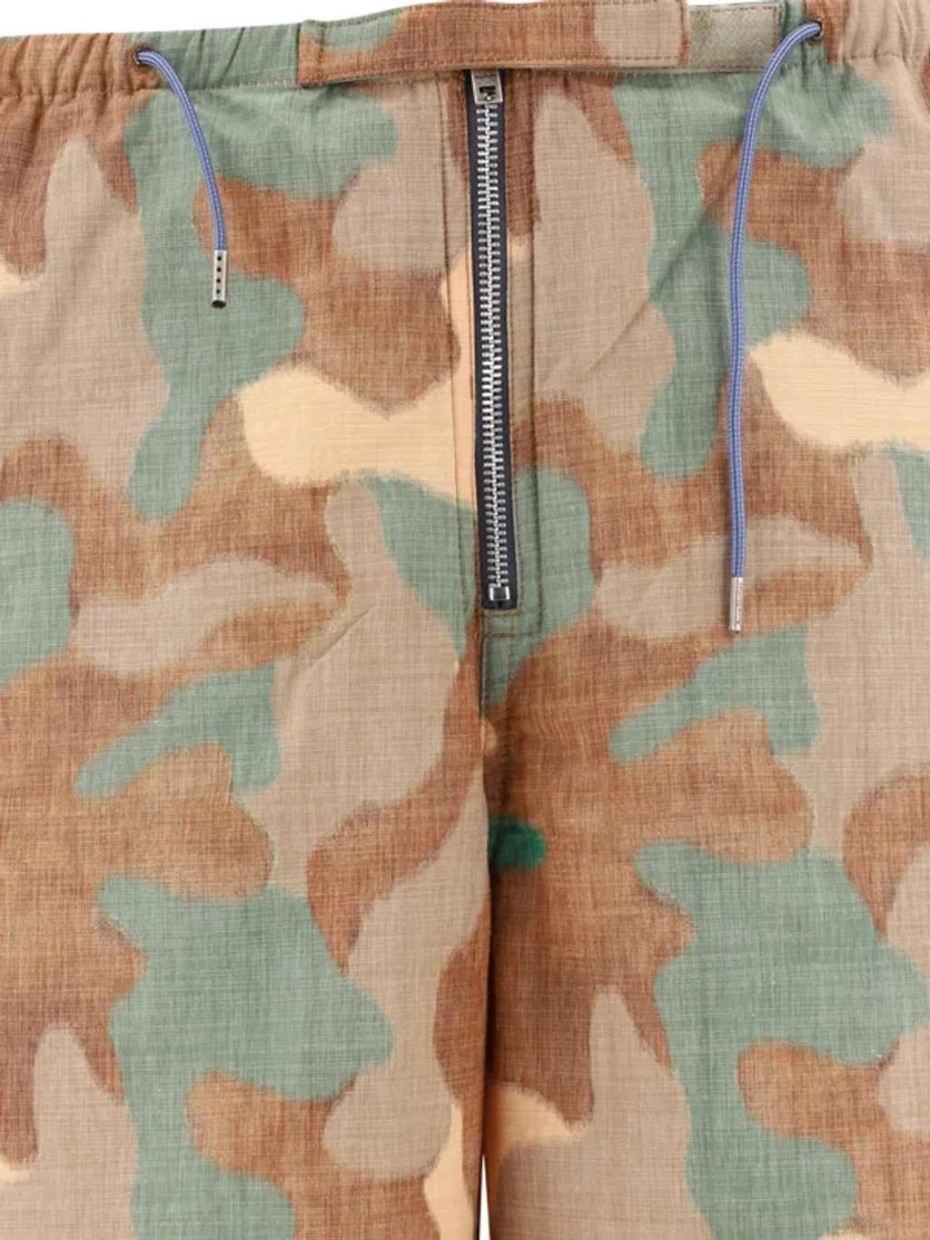 Camo Print Trousers In Multi Product Image