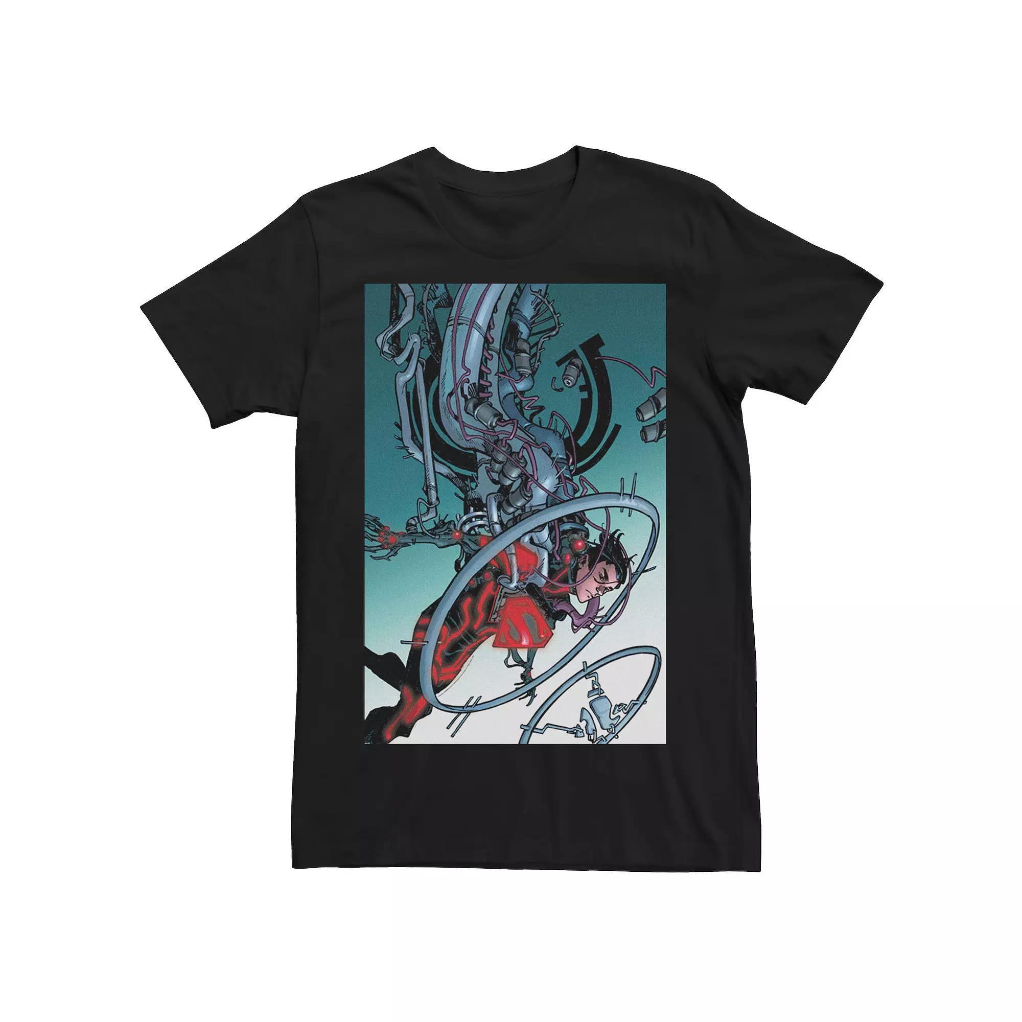 Men's DC Comics Superman Concept Portrait Graphic Tee, Size: XL, Black Product Image