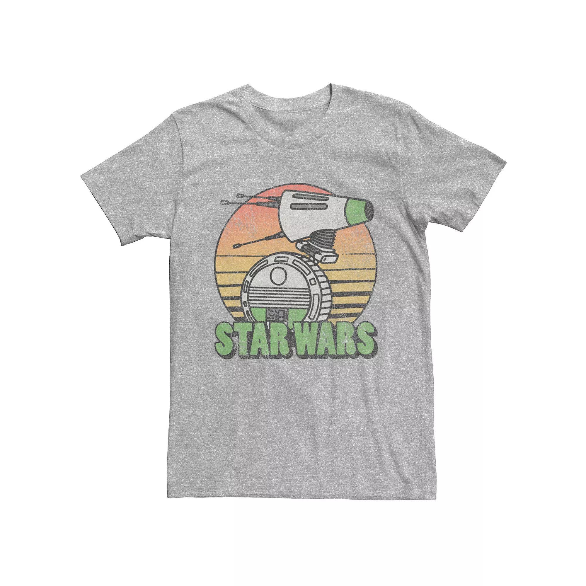 Men's Star Wars The Rise of Skywalker Retro D-0 Sunset Tee,  Product Image