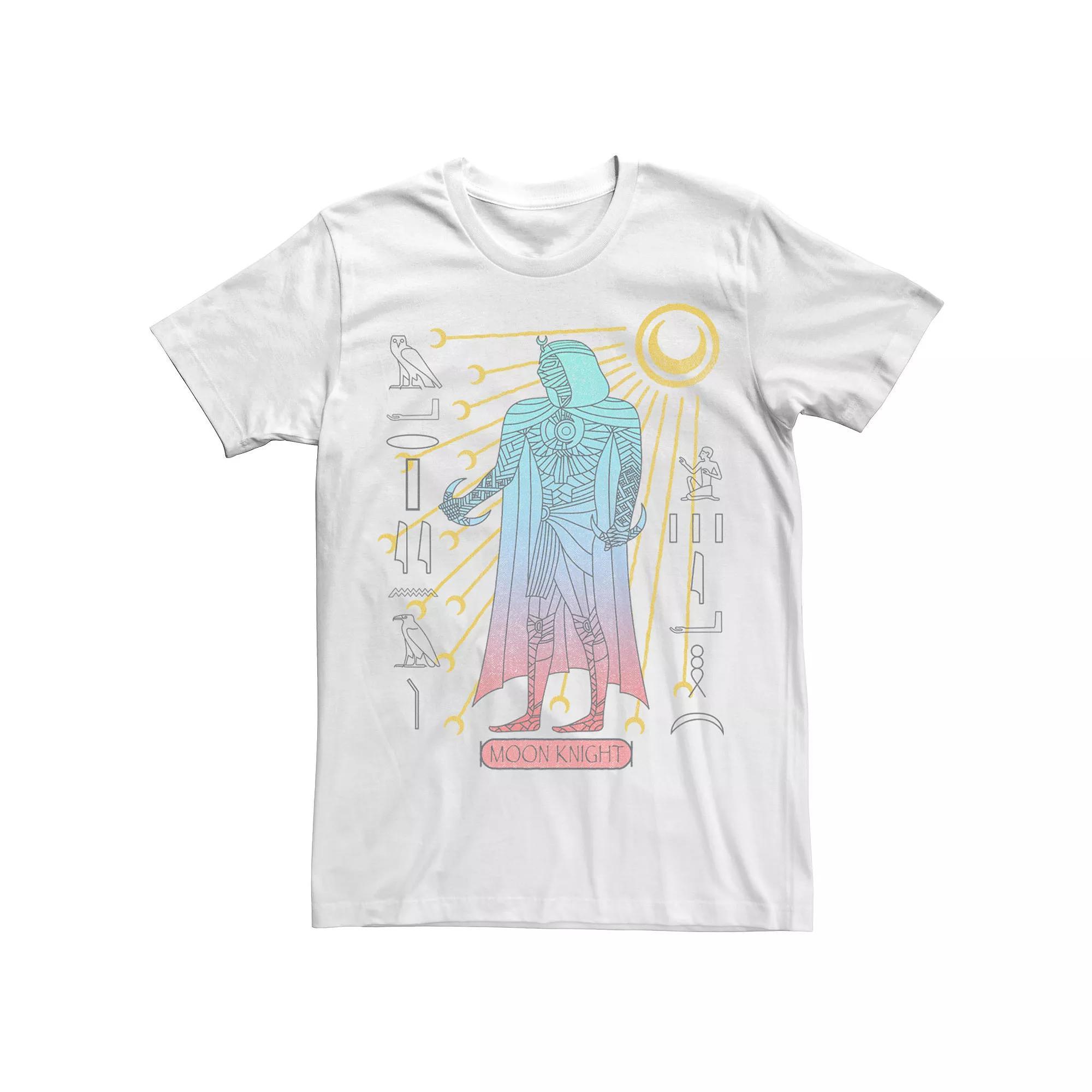 Men's Marvel Moon Knight Mummy Glyphs Tee,  Product Image