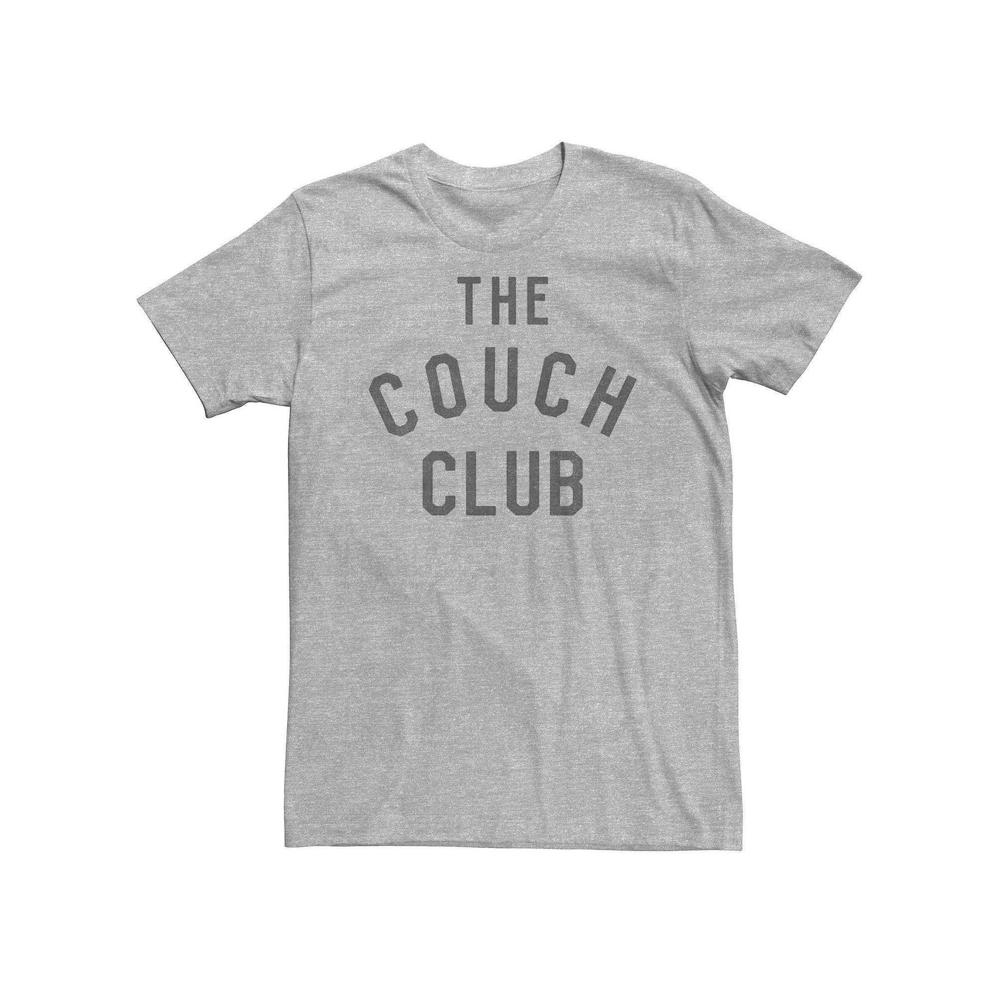 Big & Tall The Couch Club Graphic Tee, Men's,  Product Image