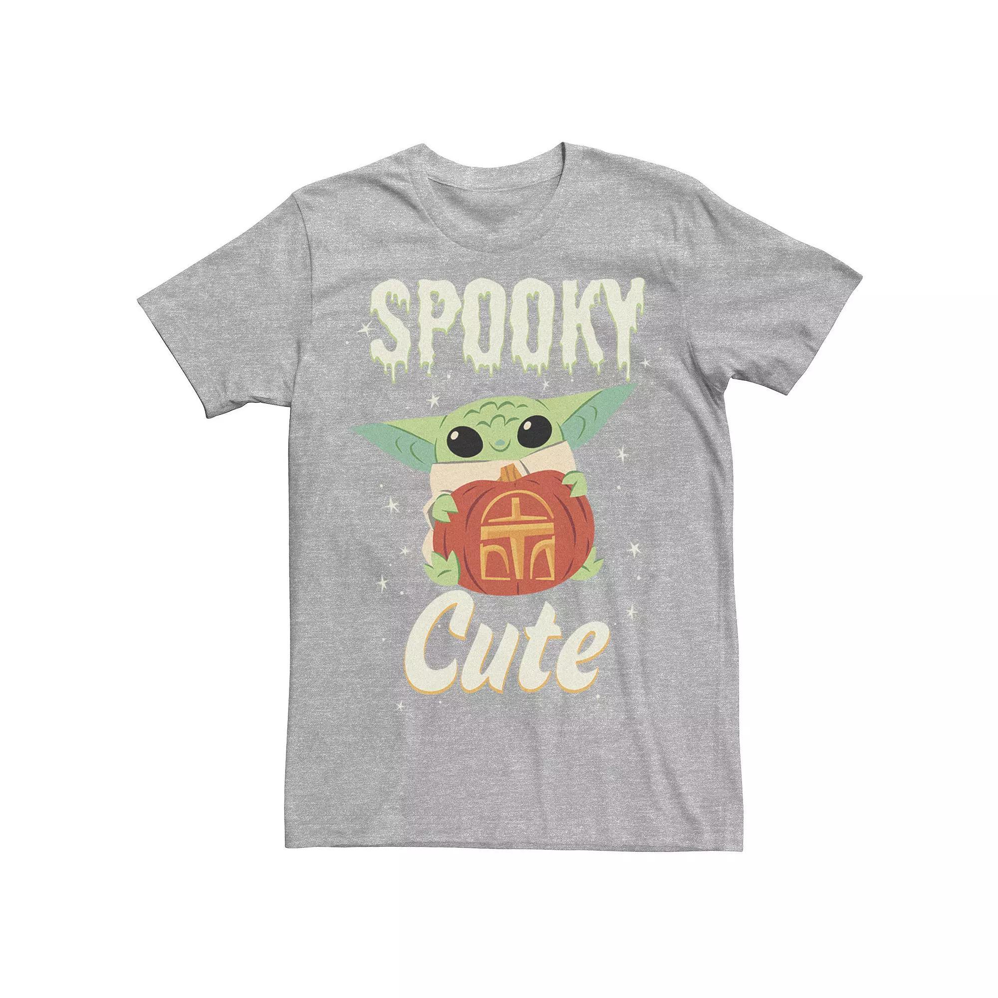 Men's Star Wars The Mandalorian The Child Spooky Cute Tee, Boy's,  Product Image
