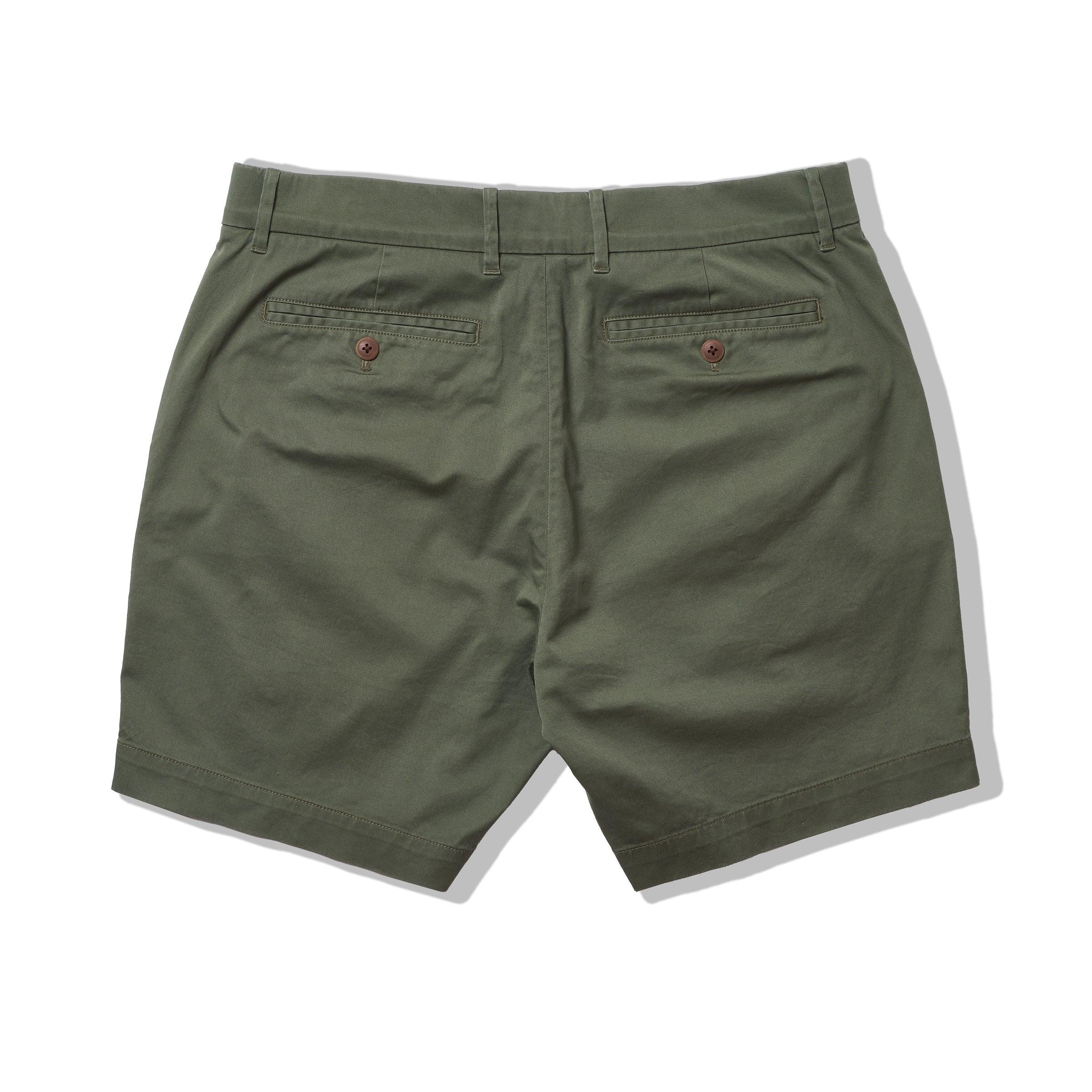 Thompson Flex Stretch Shorts 7"- Olivine Product Image