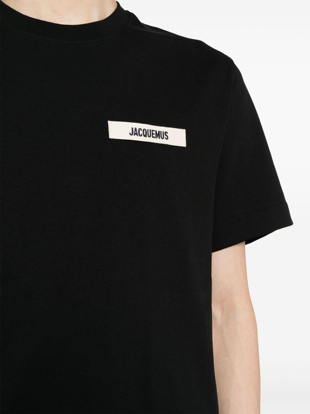 logo-patch cotton T-shirt Product Image