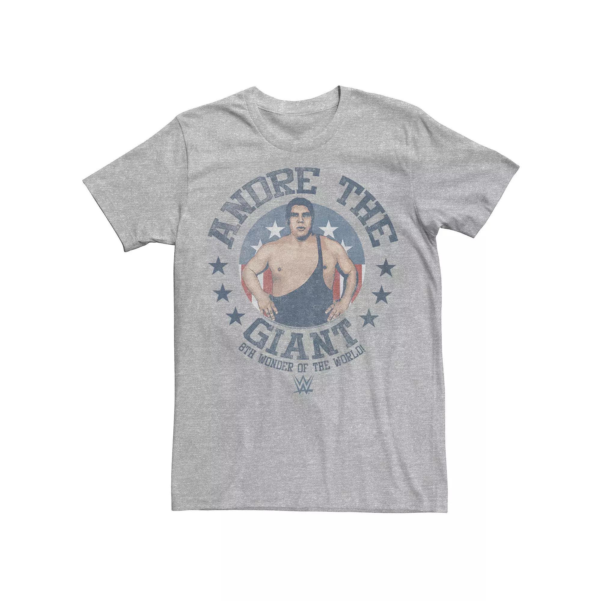 Big & Tall WWE Andre The Giant Retro Poster Graphic Tee, Men's,  Product Image