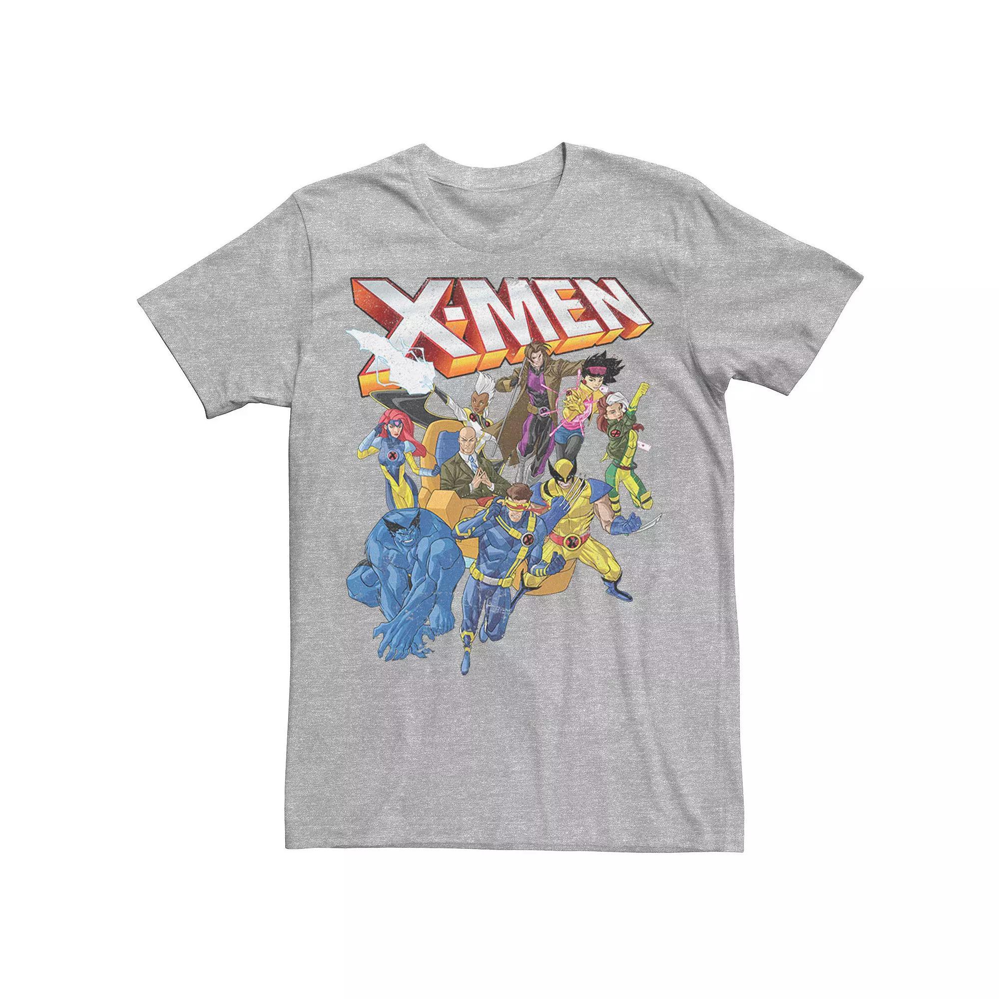 Men's Marvel X-Men Tee, Size: Medium, Athletic Grey Product Image