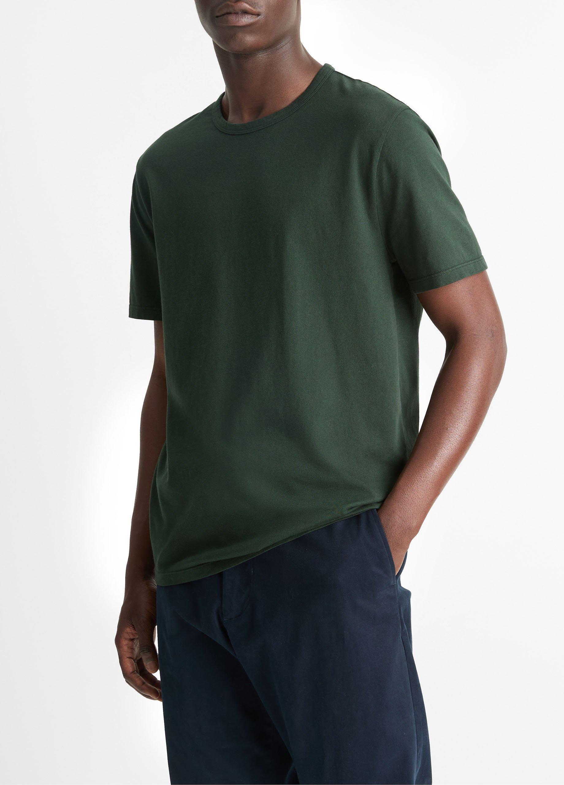 Garment Dye Short-Sleeve Crew Neck T-Shirt Product Image