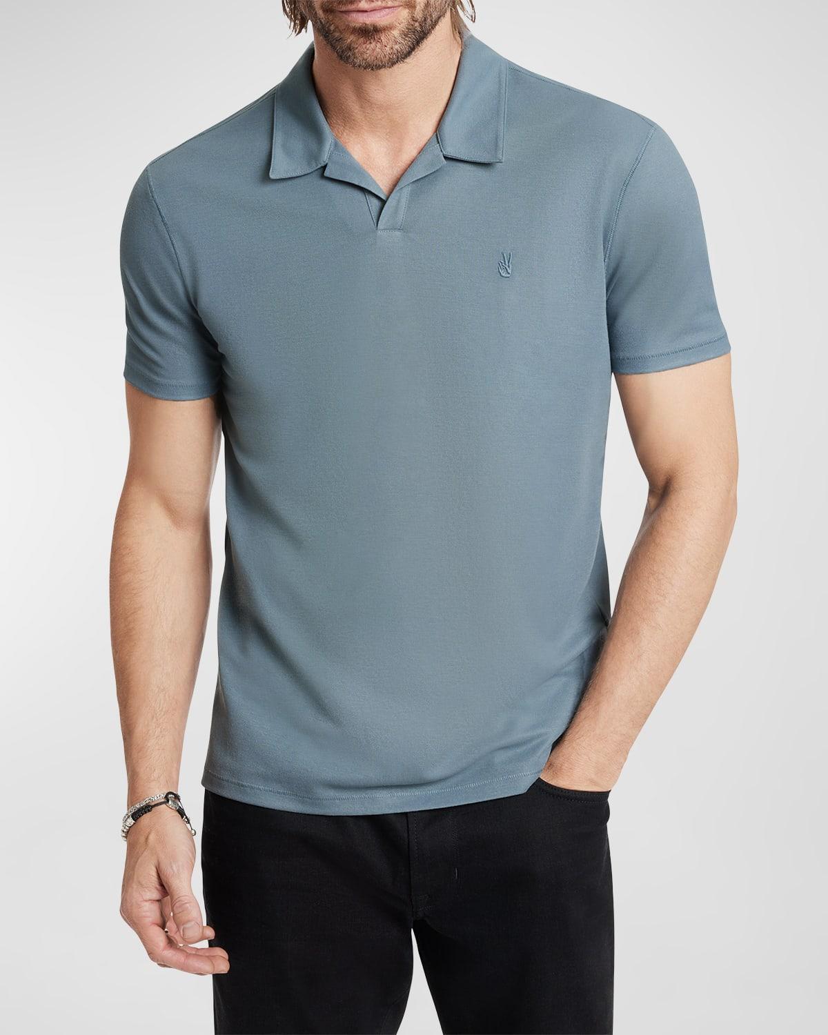 Mens Leroy Pique Polo Shirt Product Image