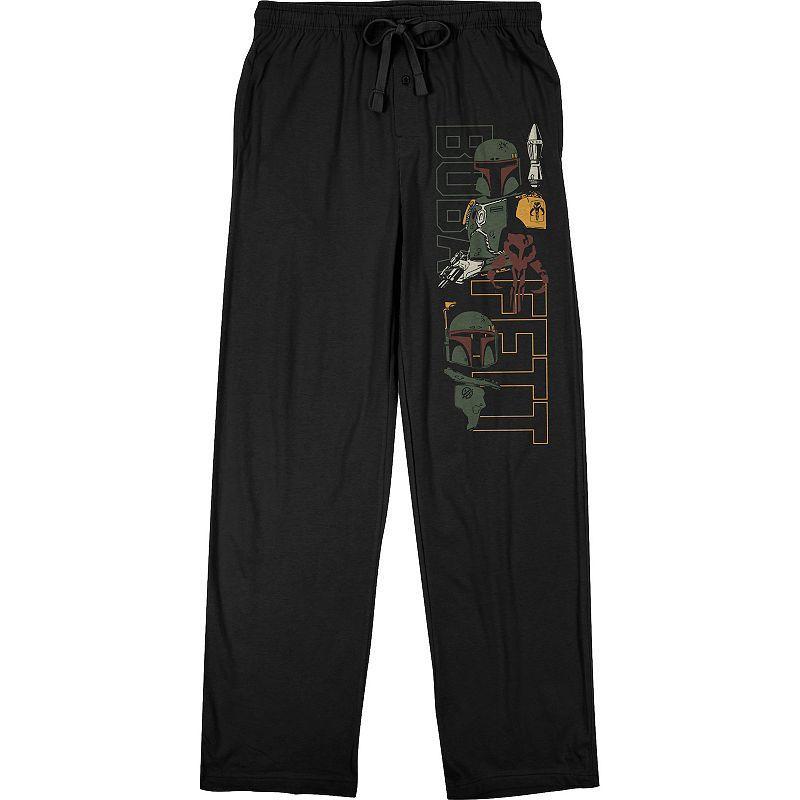 Men's Star Wars Boba Fett Pajama Pants, Size: Medium, Multi Product Image