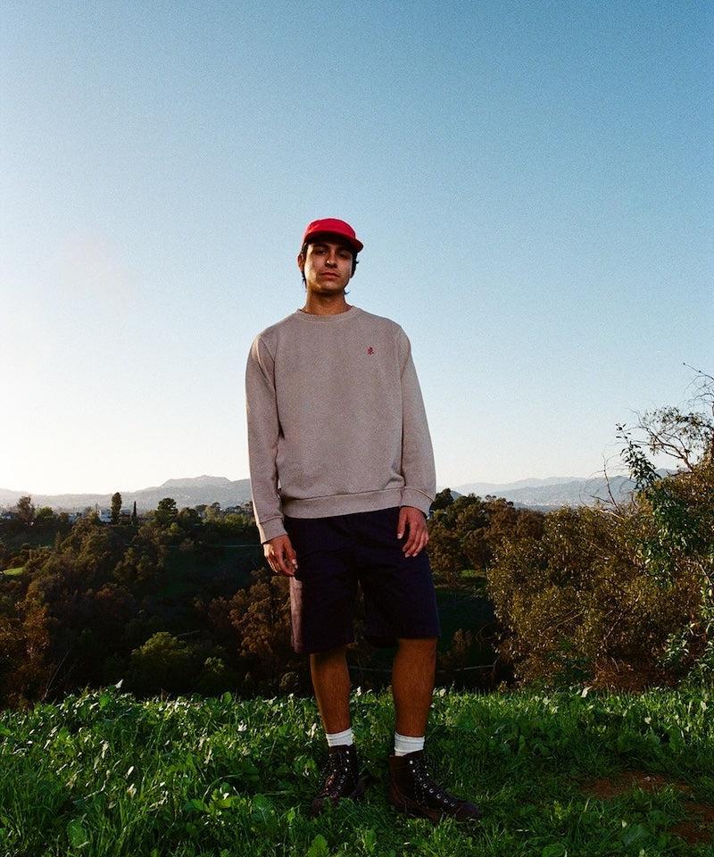 One Point Crew Sweatshirt Unisex Product Image