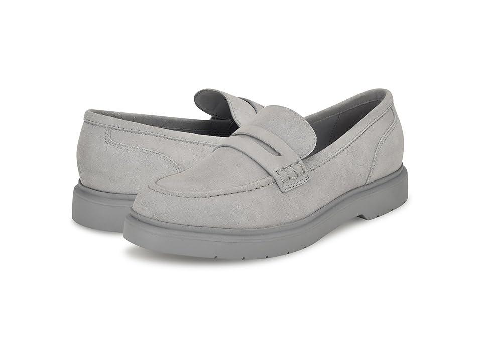 Nine West Bonet (Light Grey Suede) Women's Flat Shoes Product Image