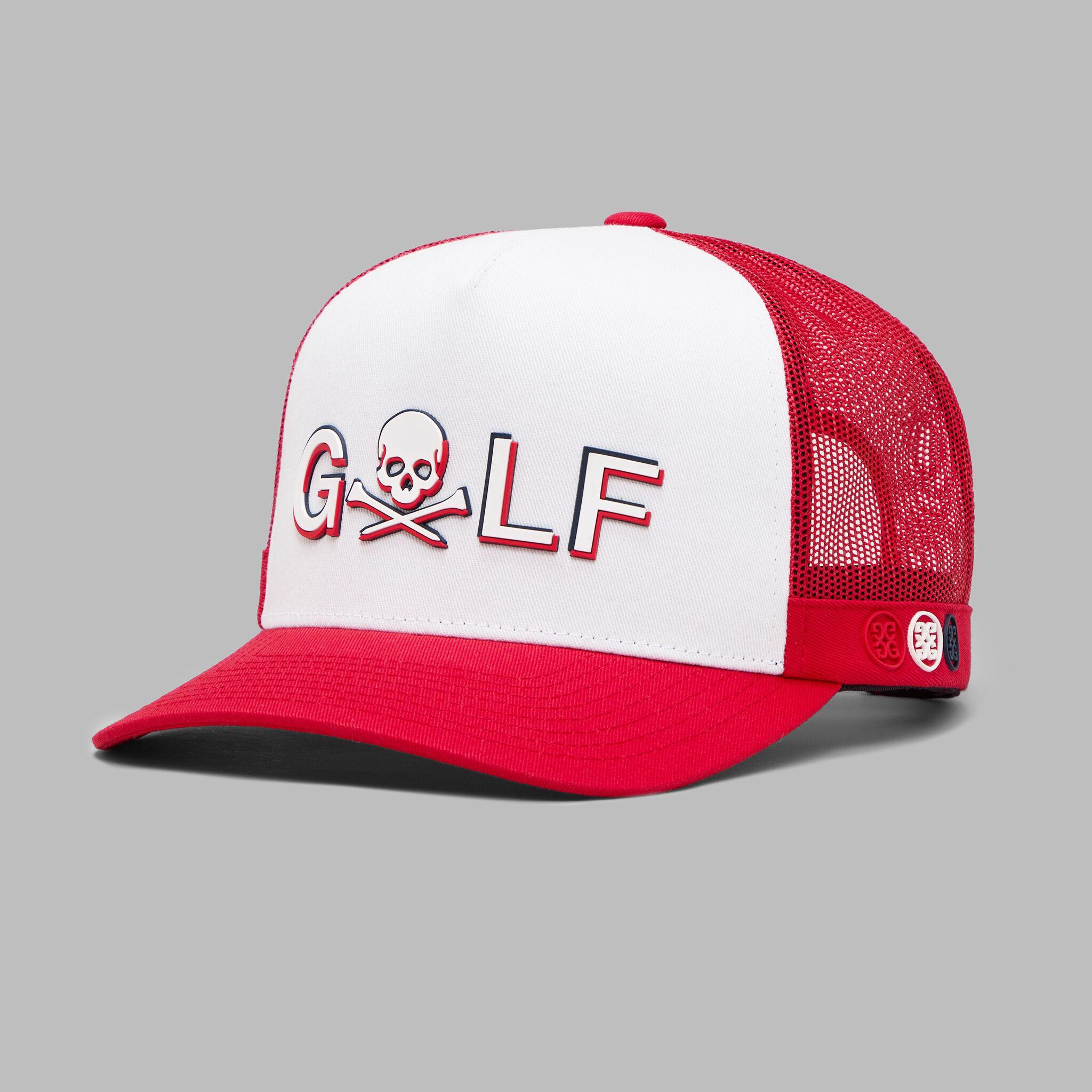 GOLF SKULL TRUCKER HAT Product Image