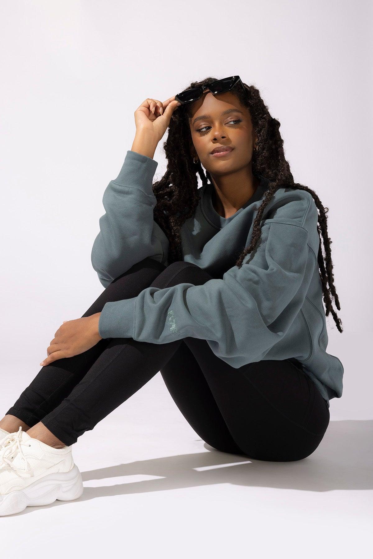 Brunch Sweater - Teal Product Image