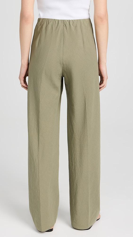 Vince High Waist Cotton Bias Pants | Shopbop Product Image