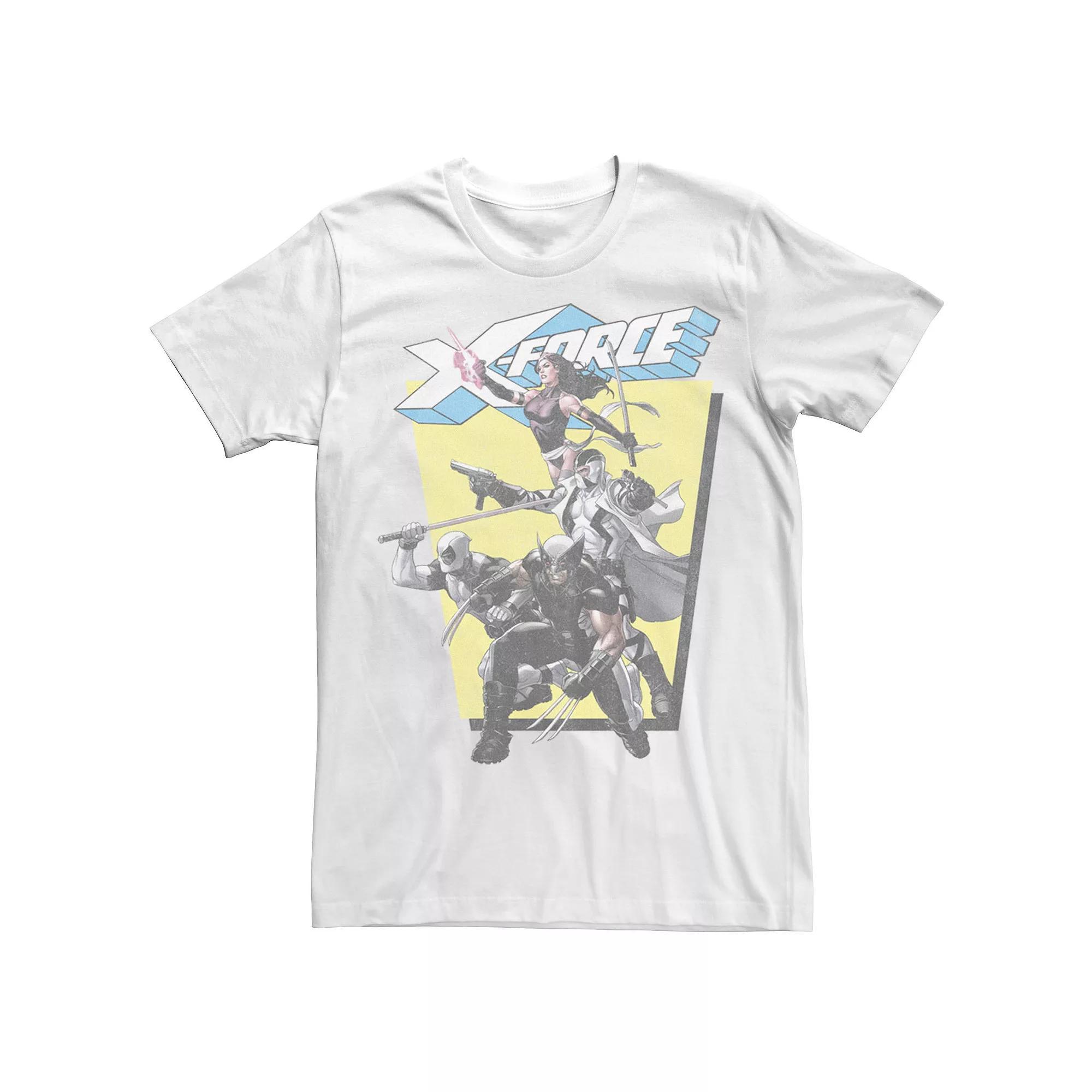 Men's Marvel X-Force Hero Group Distressed Tee,  Product Image