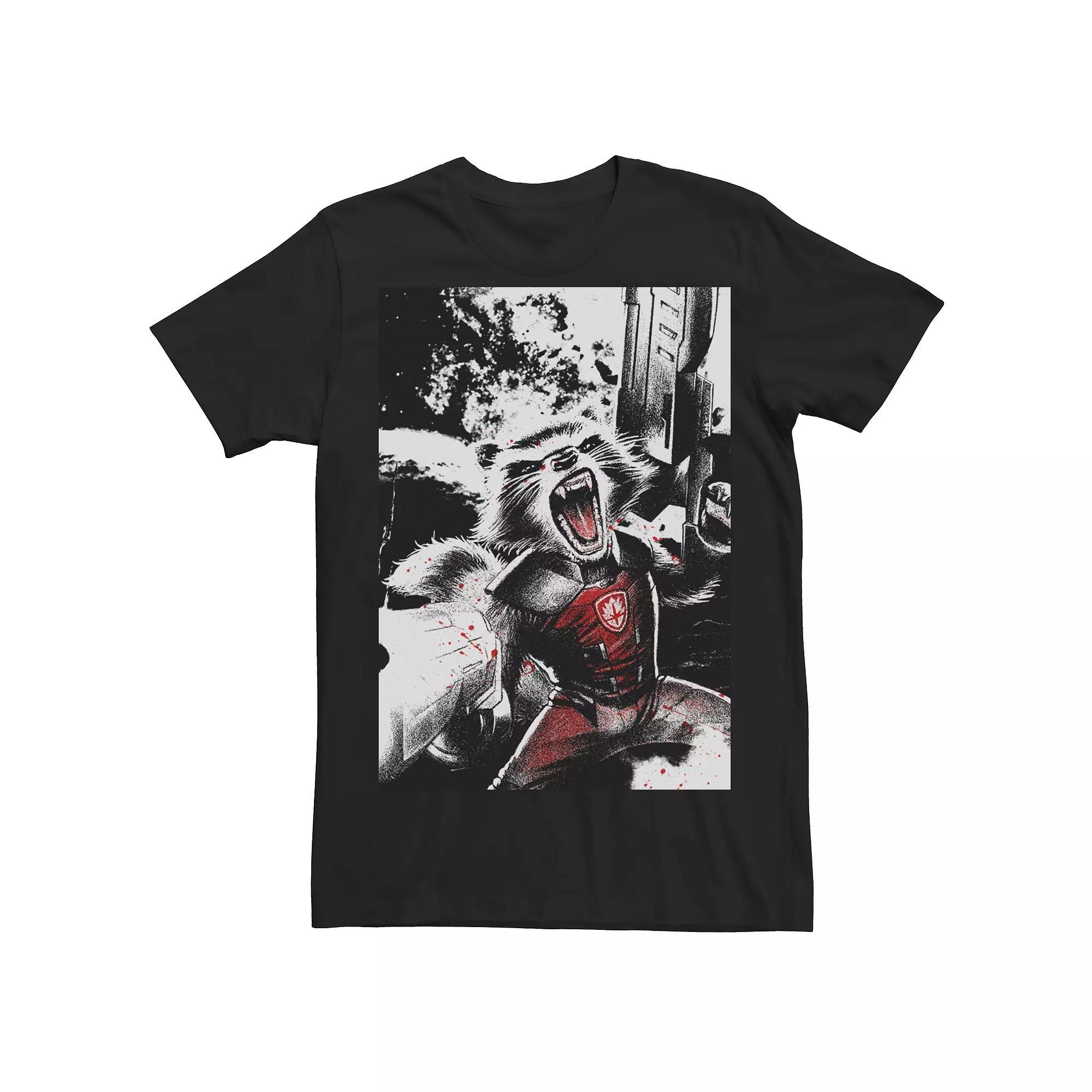 Men's Guardians of the Galaxy Rocket Raccoon Tee,  Product Image